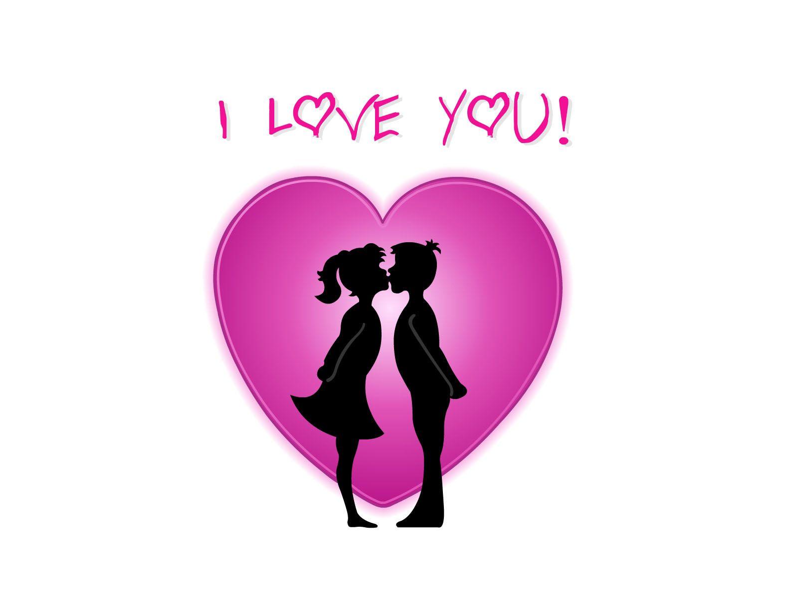 I Love U Logo - I Love You Wallpapers - Wallpaper Cave