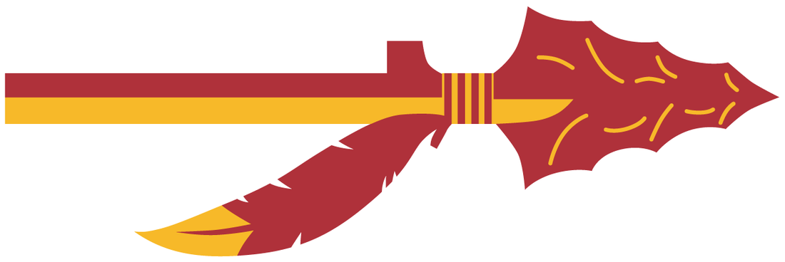 Chief Spear Logo - Indian Spear Head Logo