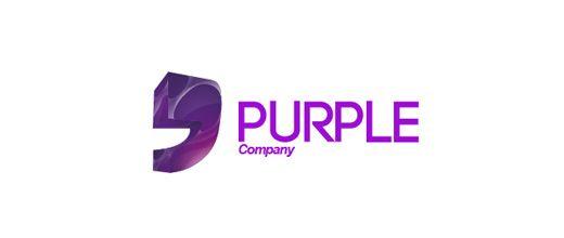 Purple Company Logo - Elegant and Fashionable Purple Design Logo
