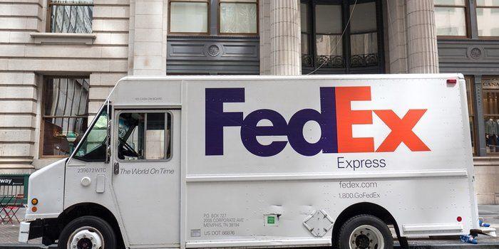 FedEx Express Truck Logo - Fred Smith
