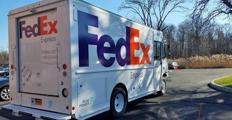 FedEx Express Truck Logo - FedEx Express deploys its first fuel cell-powered electric van in ...
