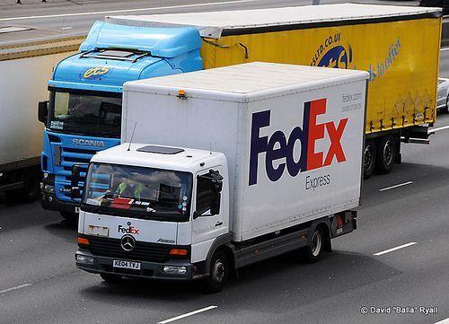 FedEx Express Truck Logo - UK Express Truck. Fed Ex. Trucks, Cargo