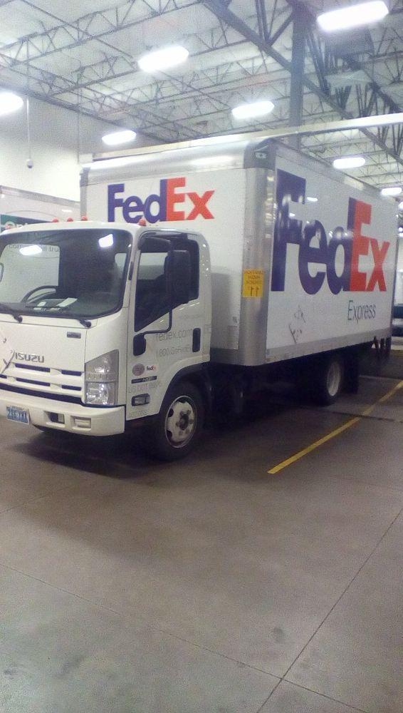 FedEx Express Truck Logo - Isuzu. Express Office Photo. Glassdoor.co.uk