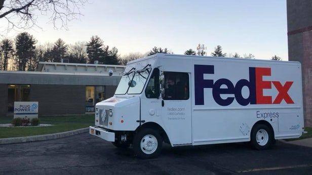FedEx Express Truck Logo - FedEx Express delivers the goods with fuel cell-powered truck