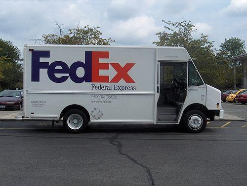 FedEx Express Truck Logo - FedEx Truck - a photo on Flickriver