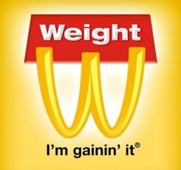 Funny McDonald's Logo - Hilarious images of the week, 101 pics. McDonalds Logo : Weight I'm ...