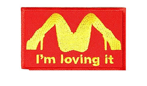 Funny McDonald's Logo - I'M LOVING IT McDonald's Embroidered Jacket Vest Funny