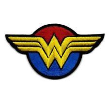 Female Superhero Logo - Wonder Woman Superhero Logo Embroidered Iron on Movie Cartoon ...