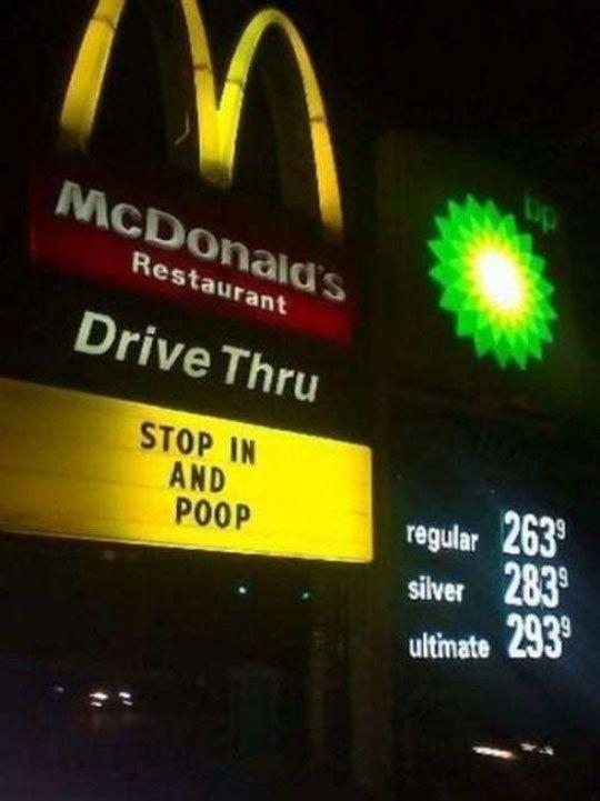 Funny McDonald's Logo - funny-mcdonalds-sign | signs | Funny, Funny signs, Hilarious