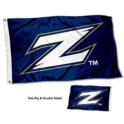 Double Blue Z Logo - Amazon.com : Akron Zips Z Logo Double and Two Sided Flag : Sports ...