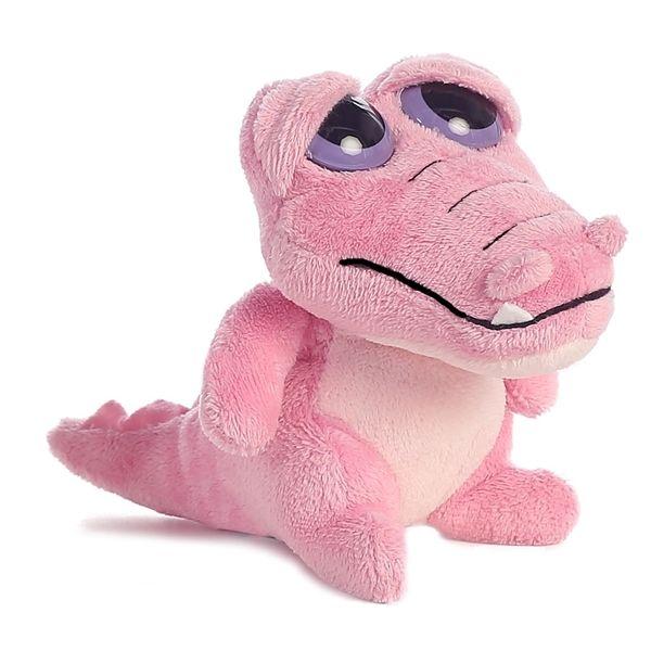Pink Alligator Logo - Dreamy Eyes Little Pink Alligator Stuffed Animal with Sound by ...