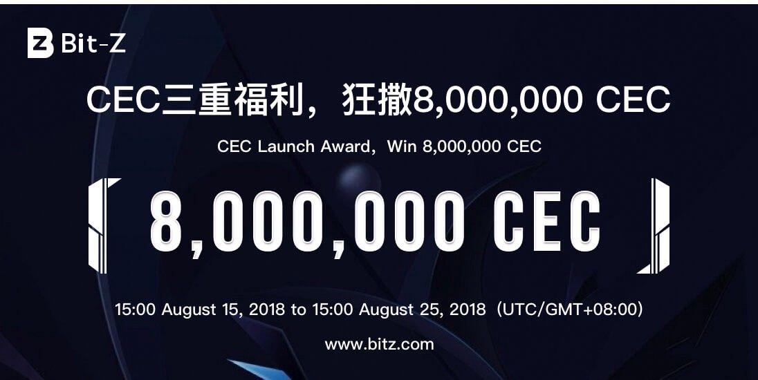 Double Blue Z Logo - BZ Welfare] 8,000,000 CEC Launching Award! BZ Holders Enjoy Double ...