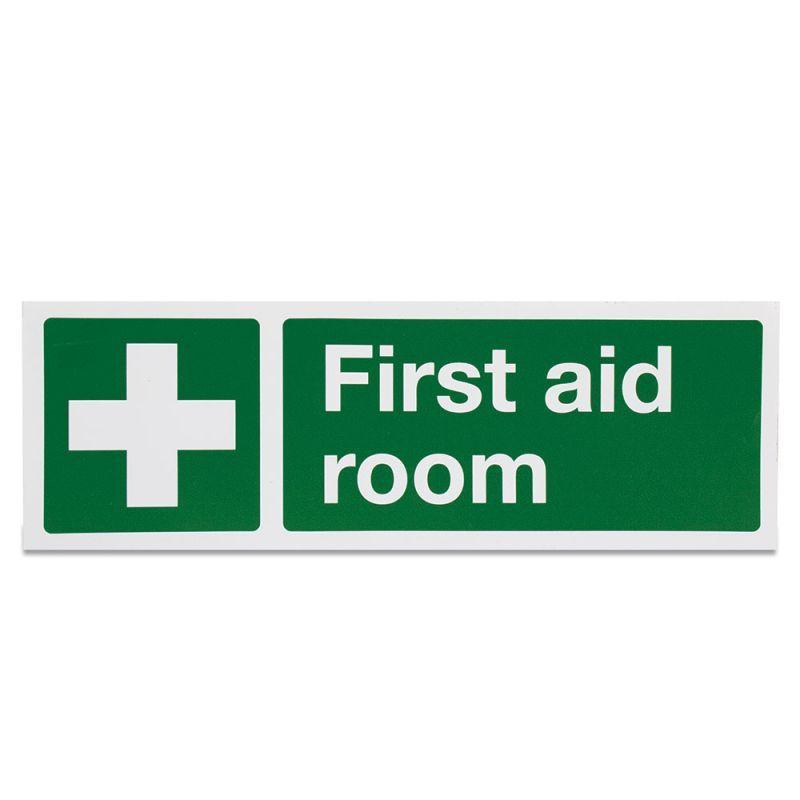 Who Has White Cross Logo - First Aid Room White Cross' Safety Sign :: Sports Supports ...