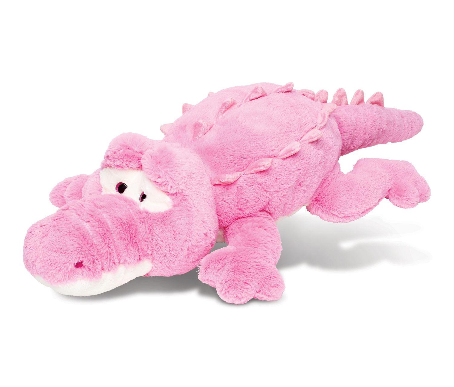 Pink Alligator Logo - Stylish Plush Pillow Xl Pink Alligator