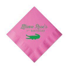 Pink Alligator Logo - 93 Best Alligator Birthday Party (Pink) images | Alligator birthday ...