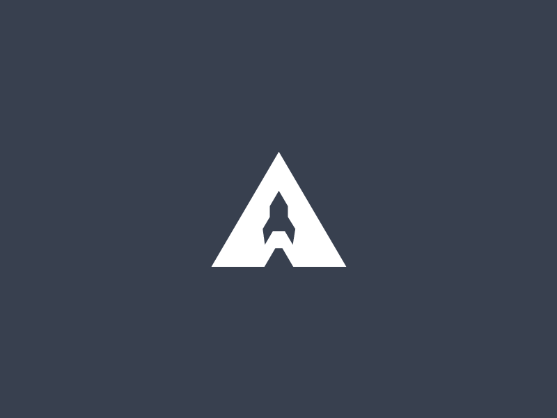 Space Rocket Logo - APOLLO 11 - A Rocket | Startup Education Inspiration | Logos, Logo ...