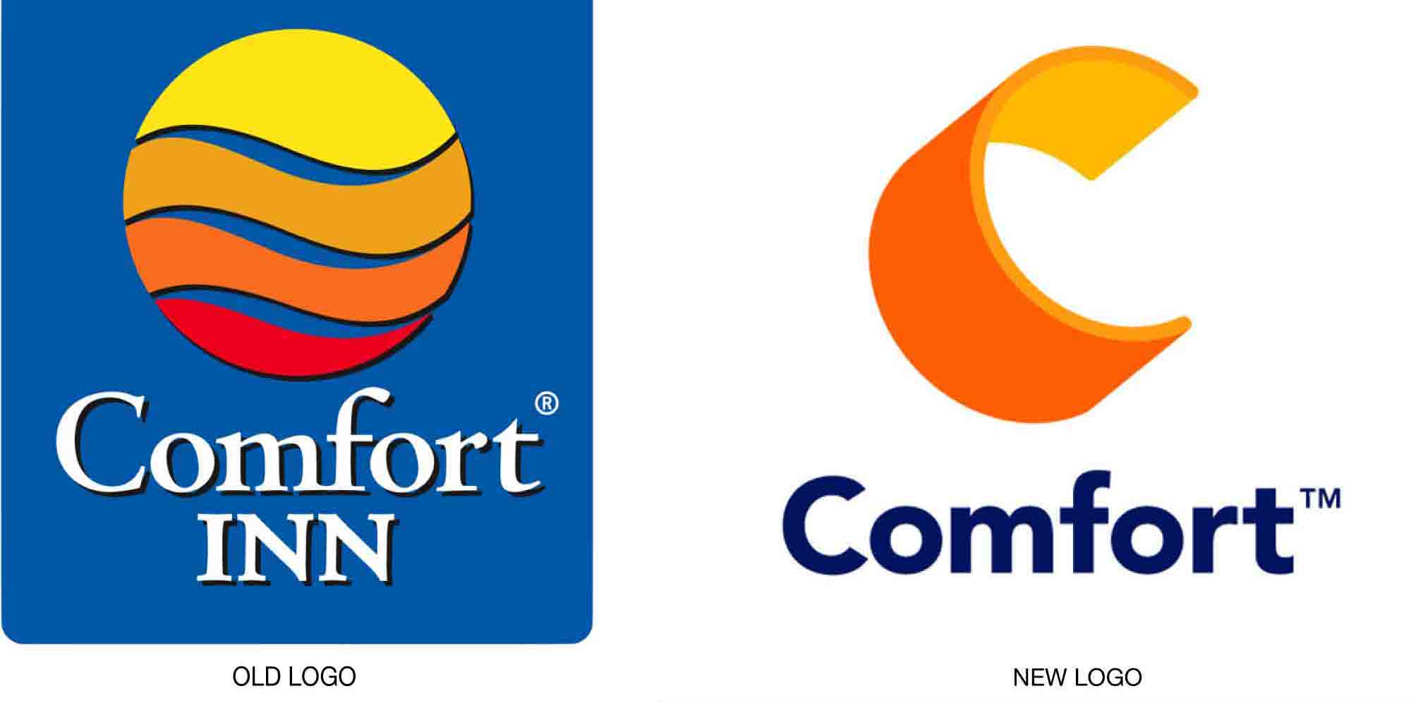 Comfort Inn Logo - Comfort Hotel Brands Unite | Articles | LogoLounge