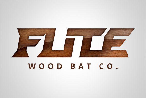 Wood Bat Logo - Flite Wood Bat Co. - Cortez Visual
