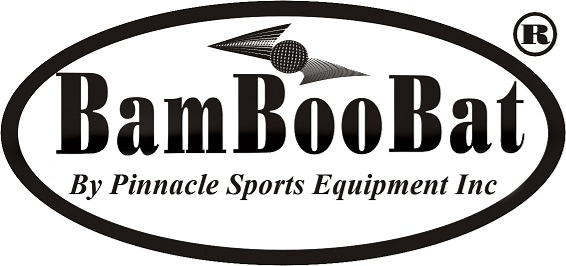 Wood Bat Logo - BamBooBat Quadcore Wood Baseball Bat Black BBCOR