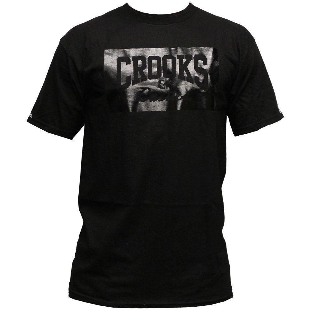 Crooks and Castles Clothing Logo - Crooks & Castles Core Logo T Shirt Black Patriotic T Shirts Funny ...