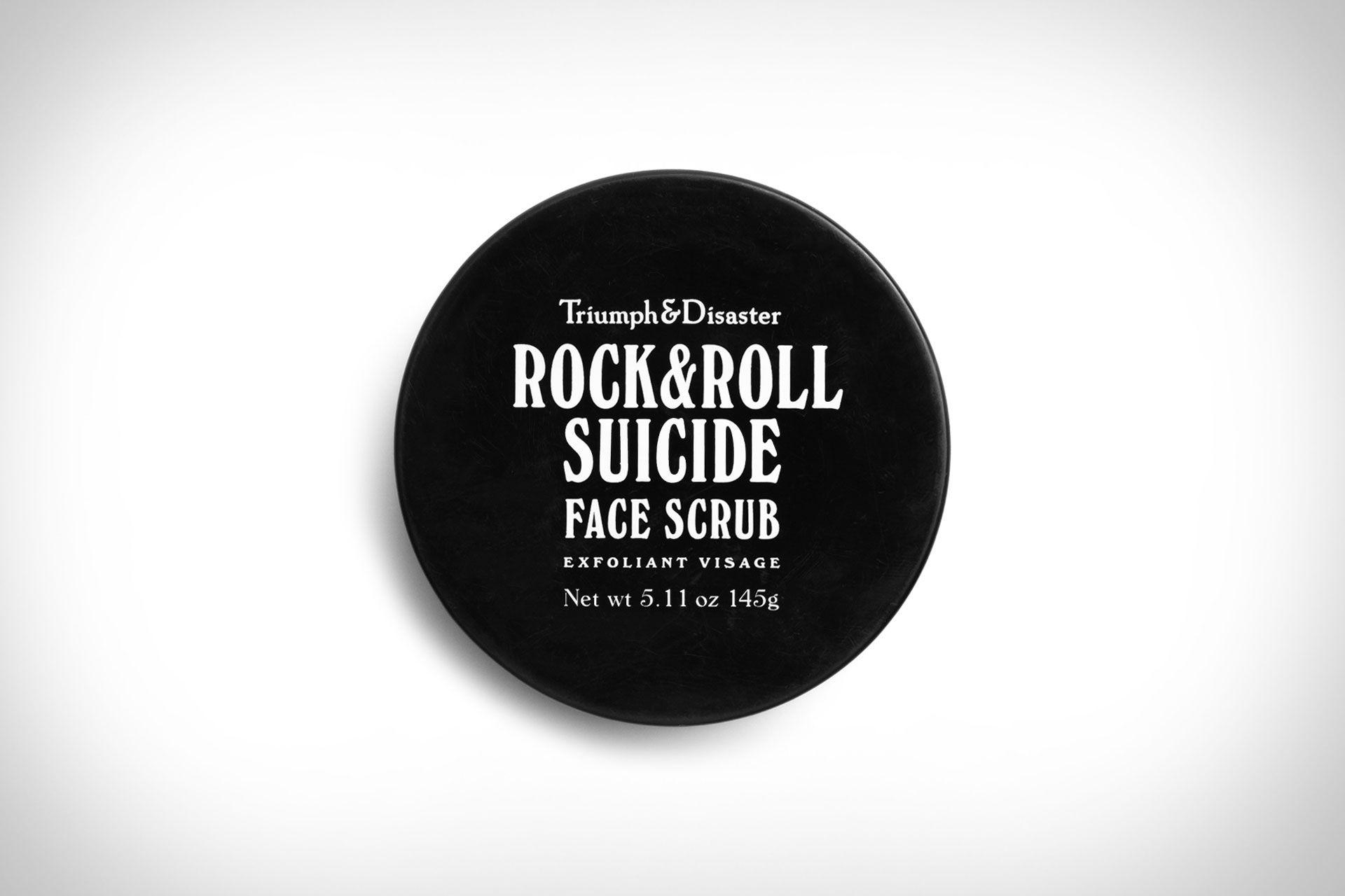 Uncrate Logo - Triumph & Disaster Rock & Roll Suicide Face Scrub | Uncrate