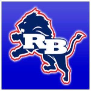 Red and Blue in High School Logo - School Directory