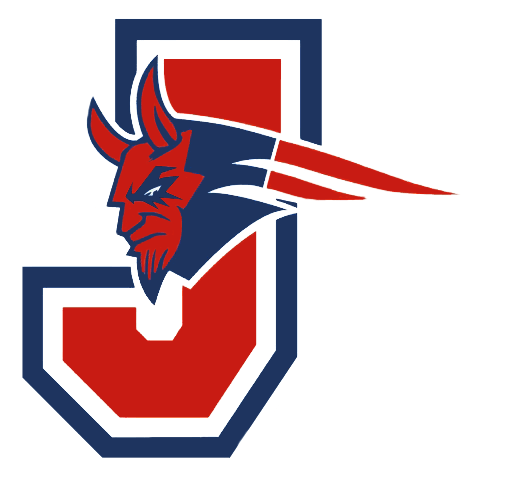 Red and Blue in High School Logo - Jackson - Team Home Jackson Red Devils Sports