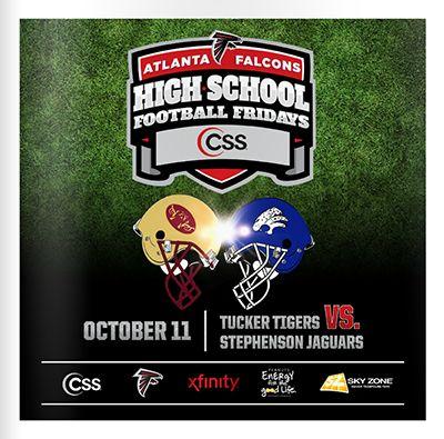 Stephenson Jaguars Logo - Atlanta Falcons CSS High School Football Fridays – October 11 ...