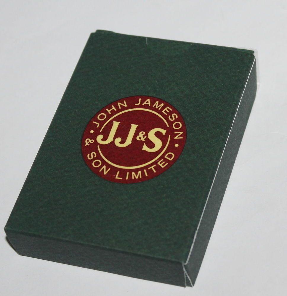 Jameson Whiskey Logo - Deck Playing Cards john JAMESON IRISH WHISKEY PLAYING CARDS