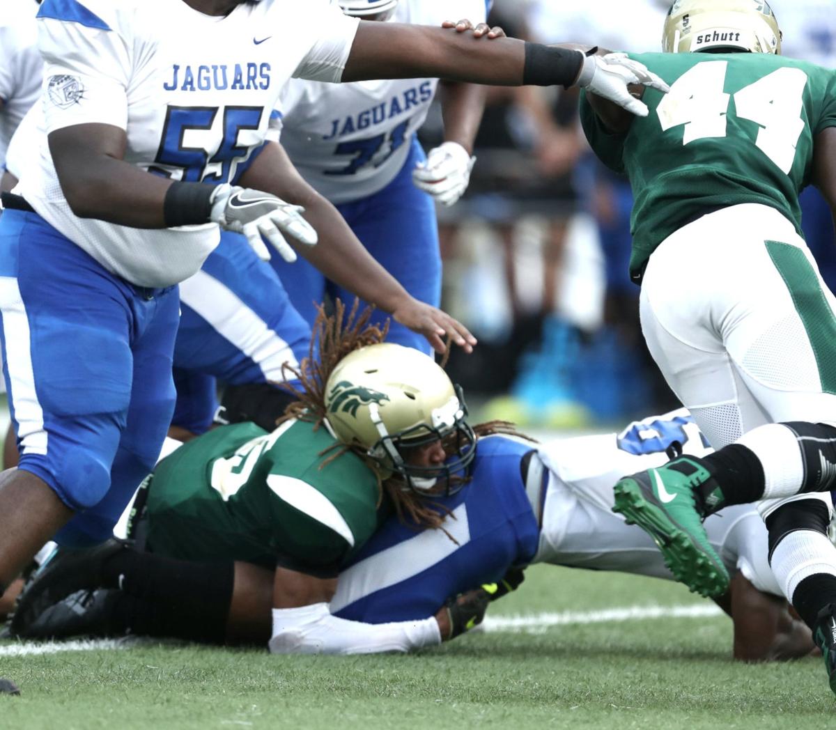 Stephenson Jaguars Logo - Stephenson overcomes weather delay to beat Morrow | Sports | news ...