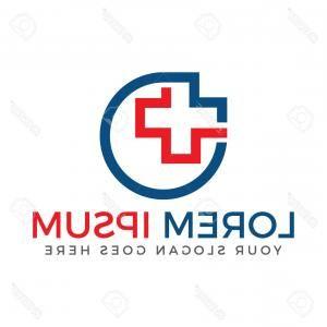 Stock Medical Logo - Healthcare Medical Logo Blue Vector Image