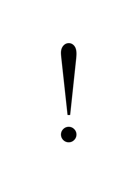 Exclamation Point Logo LogoDix