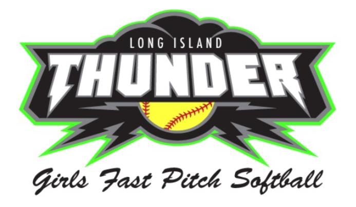 Fastpitch Softball Logo - Long Island Thunder Girls Fast Pitch Softball