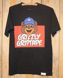 Diamond and Grizzly Grip Logo - Diamond Supply Company Grizzly Grip Tape Shirt Adult Medium Bear ...