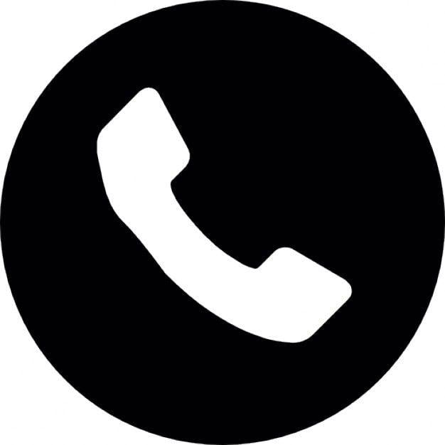 Circular Phone Logo - Free Round Phone Icon 270124 | Download Round Phone Icon - 270124