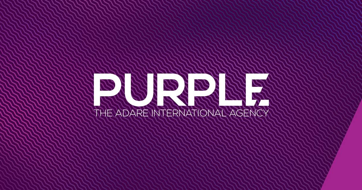 Purple Company Logo - The Purple Agency Producing Content, Collateral & Campaigns