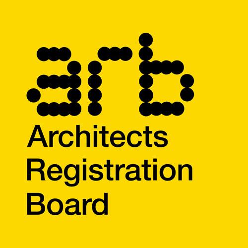 Blue and Yellow Square Logo - Arb Yellow Square - Architects Registration Board