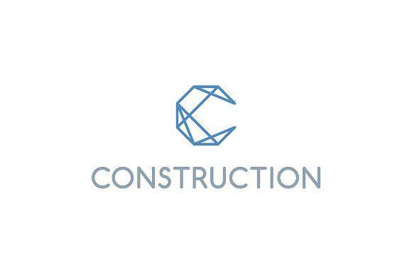Construction Logo - Construction Letter C Logo ~ Logo Templates ~ Creative Market