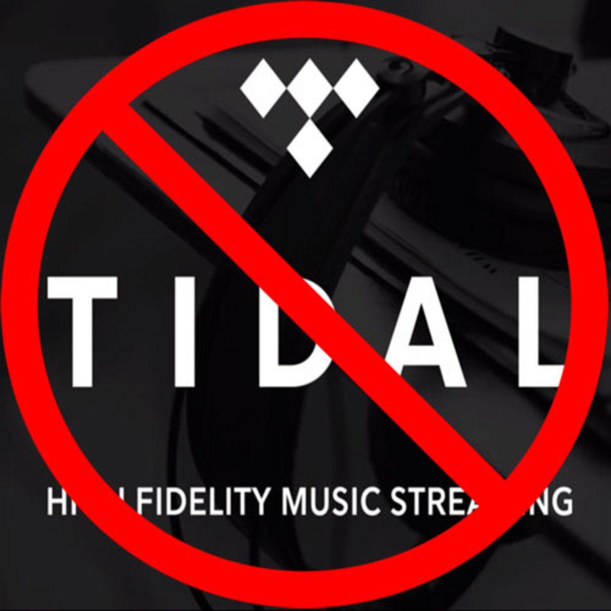 Tidal Logo - People Really Hate Exclusive Album Streams - DJBooth