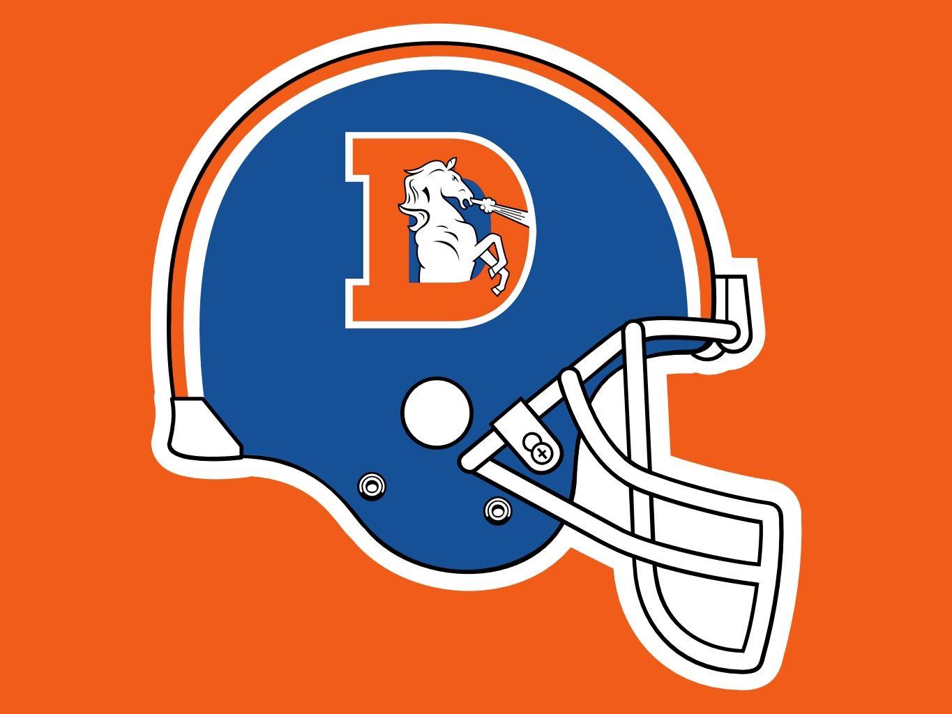 Denver Broncos Old Logo - Denver Broncos Old Helmet Logo free image