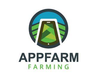 Circular Phone Logo - App Farm Logo | Phone Farm ~ Tips & Gadgets | Pinterest | Circle ...
