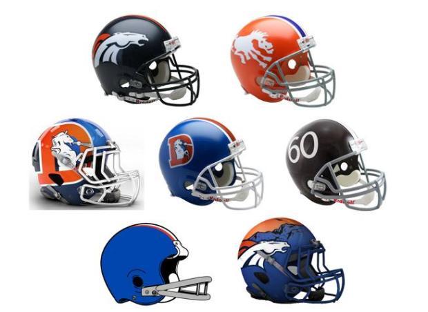 Denver Broncos Old Logo - Ranking the best Broncos helmets — past, present and proposed – The ...