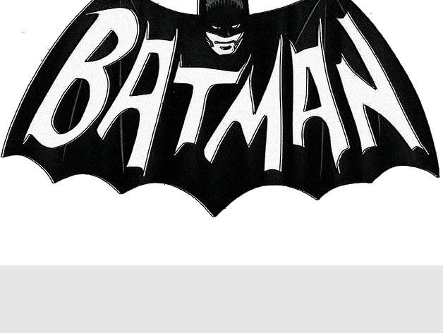 1960s Bat Logo - Batman 1960's Logo by jdislayr - Thingiverse