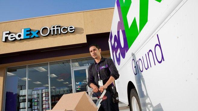 FedEx Ground Home Delivery Logo - Hold at FedEx: For your busy customers.