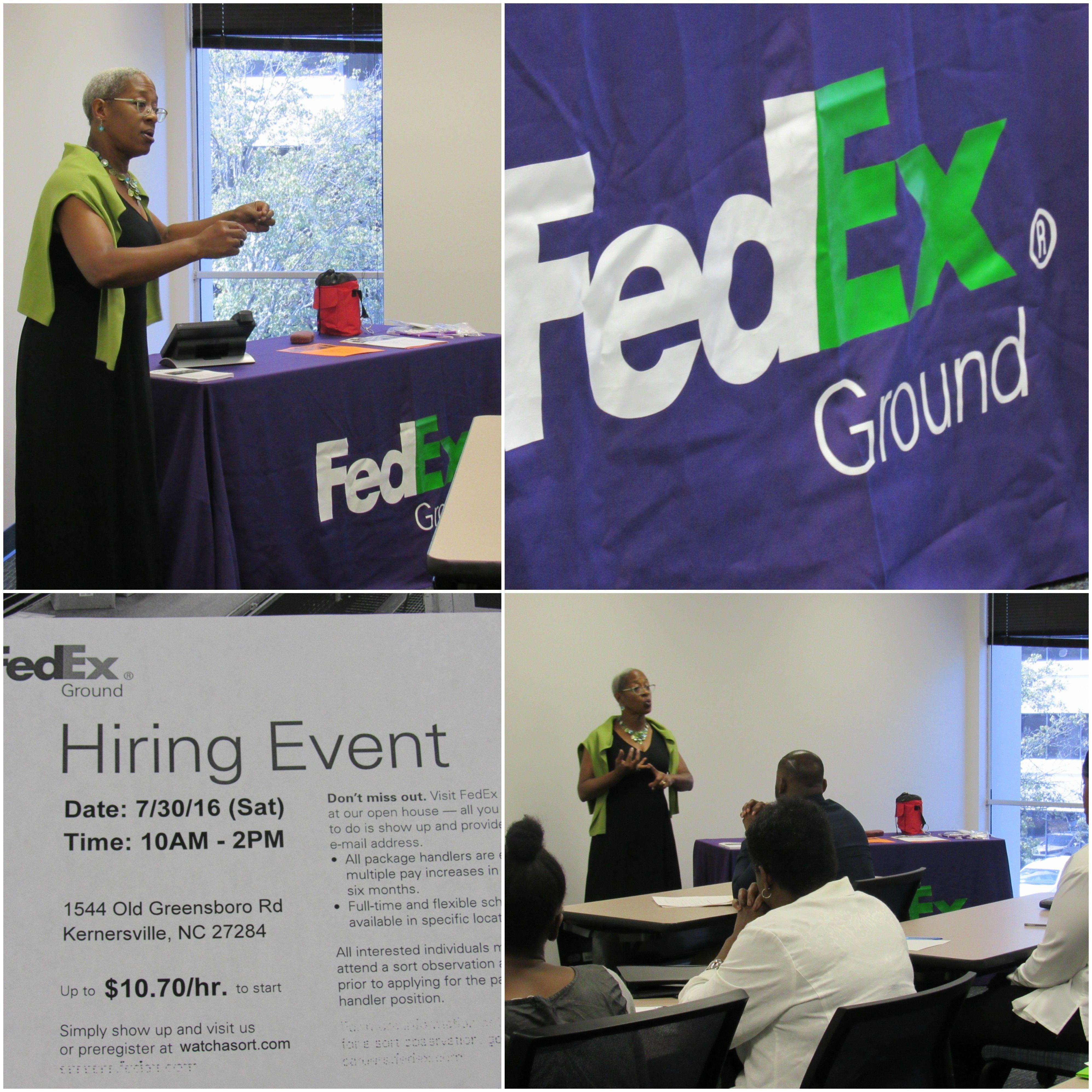 FedEx Ground Package Logo - NCWorks Career Center Hosted a Hiring Event for FedEx Ground for ...