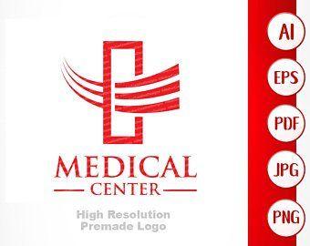 Red Medical Cross Logo - Red medical logo | Etsy