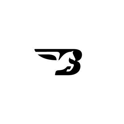 Horse Flying B Logo - Flying Horse Monogram | Logo Design Gallery Inspiration | LogoMix