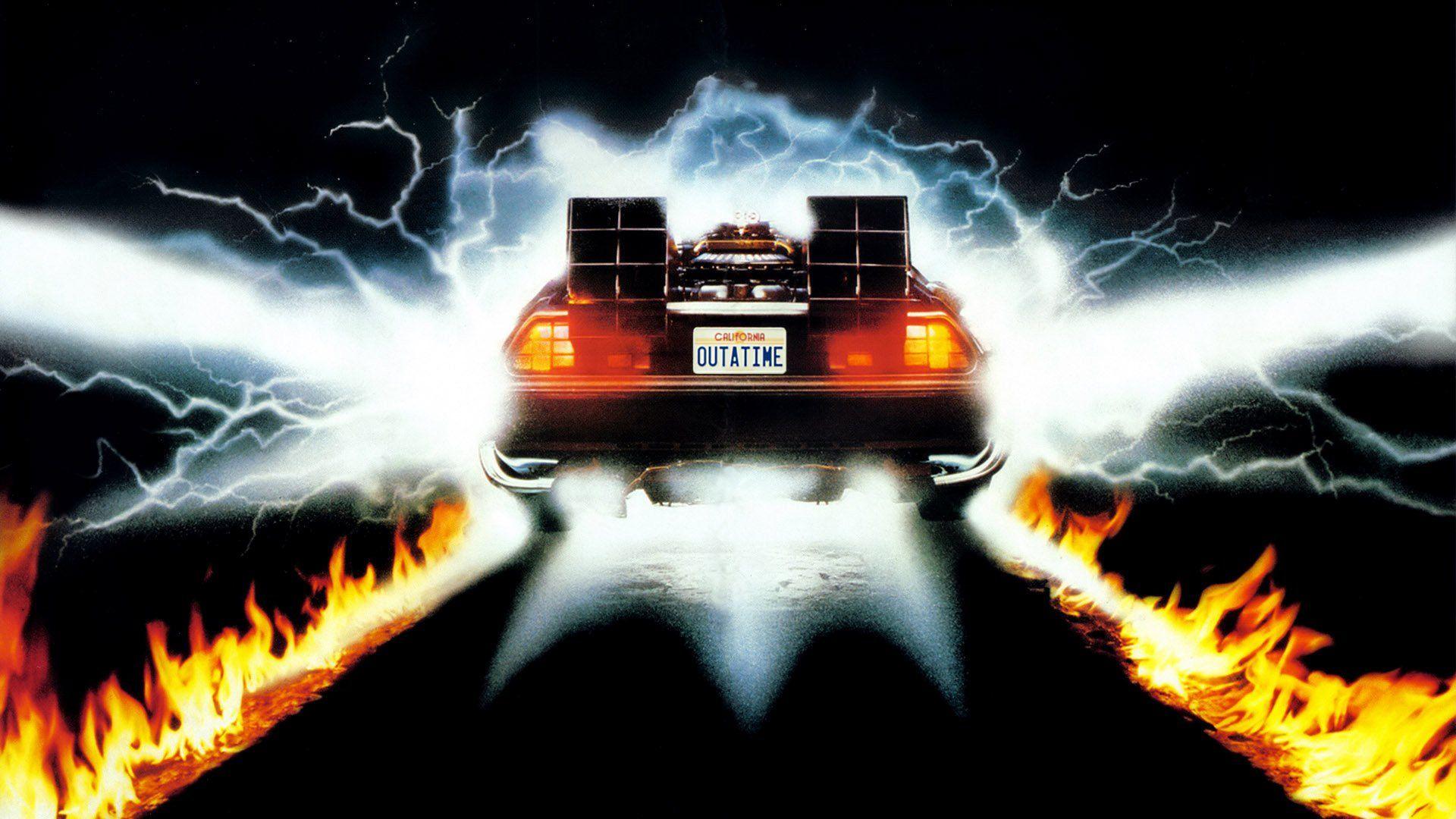 Back to the Future DeLorean Logo - Back to the Future Writer Bob Gale on The Cubs, Jaws 19, IDW's New ...