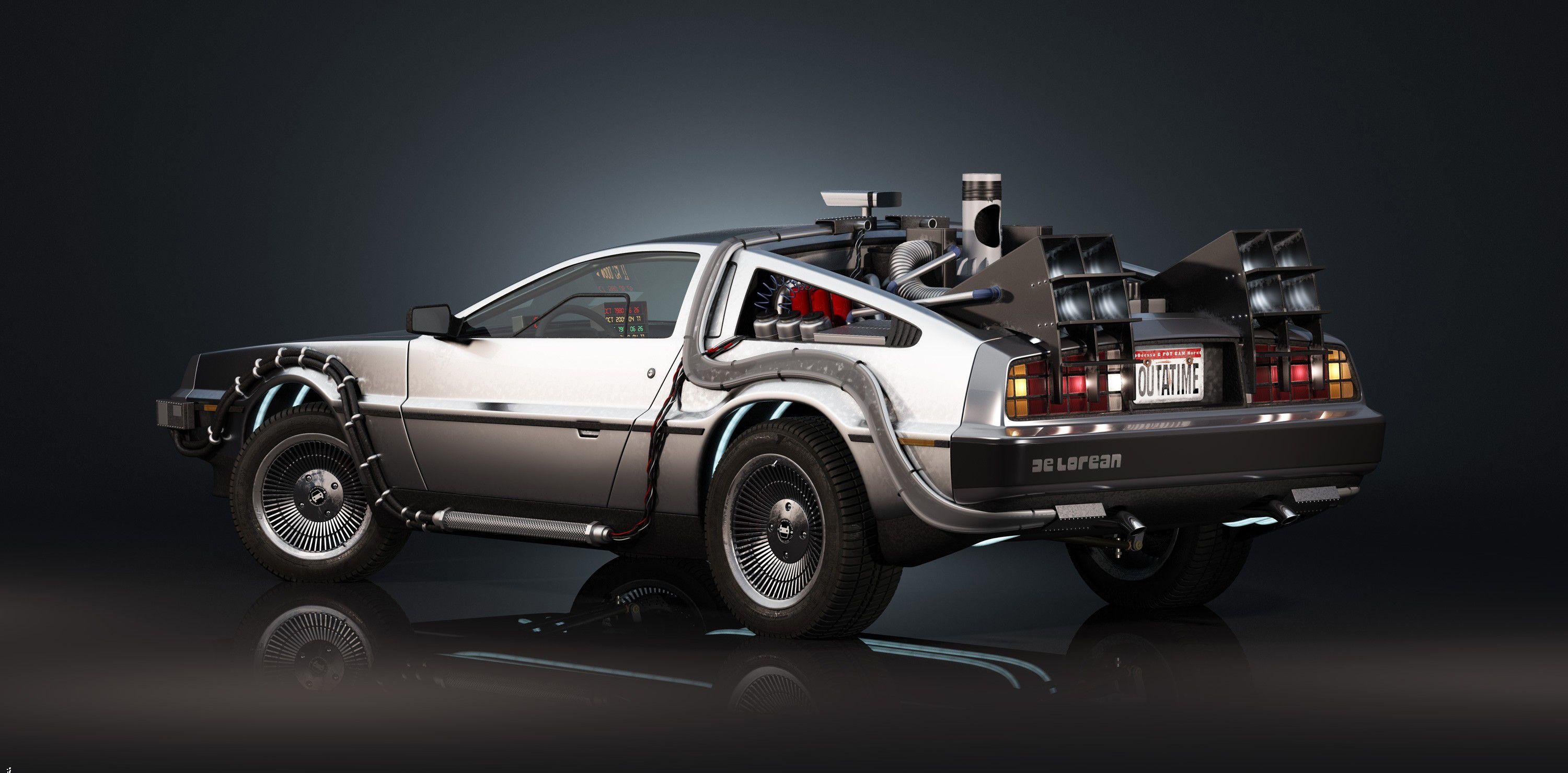 Back to the Future DeLorean Logo - BACK TO THE FUTURE!! ALPINE DELOREAN OF JASON BRADBURY - Adam Rayner ...
