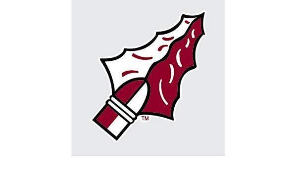 Red and White Spear Logo - Amazon.com : Florida State Seminoles SPEAR HEAD LOGO 4